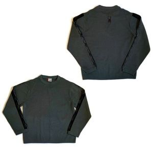 SPYDER gray wool blend pullover sweater men’s small